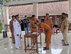 Kades Bangsri Jombang Suradi Lantik Kepala Dusun Jambe