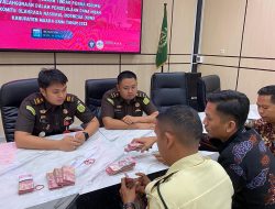 Kejari Muara Enim Terima Pengembalian Kerugian Negara Rp124 Juta Dari Kasus Korupsi KONI