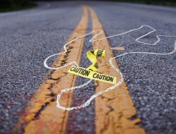 Pesepeda Lansia Tewas Ditabrak Motor di Pandanwangi Jombang