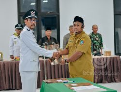 Kades Bandung Jombang Lantik Kepala Dusun Tanggungan