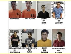 Polda Lampung : 8 Tahanan Polres Way Kanan Yang Kabur Sudah Ditangkap