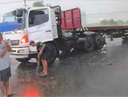 Kecelakaan Maut Truk Tronton Vs Pemotor di Gambiran Jombang, 2 Tewas
