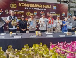 Polisi Bongkar Kasus Penyuntikan LPG Bersubsidi ke Tabung 12 Kg di Tulungagung, 2 Tersangka Ditangkap