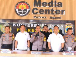 Polres Ngawi Ungkap 177 Kasus dalam Ops Pekat Semeru 2026