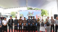 pelepasan-pesarta_arus_balik_Lebaran_di_terminal_Kepuhsari_Jombang