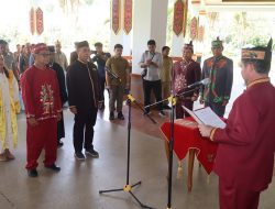 Pelantikan Damang : Katingan Perkuat Peran Adat dalam Pembangunan Daerah