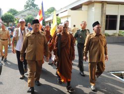 Indonesia Walk for Peace 2026 : 57 Bhikkhu ASEAN Tiba di Jombang Bawa Pesan Perdamaian