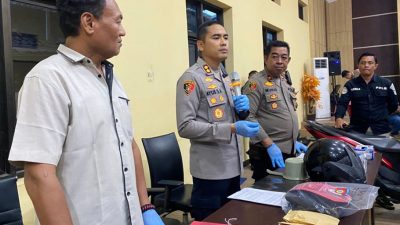 Polres Pacitan Tangkap Bapak & Anak Pelaku Penyiraman Cairan Kimia Pedagang Tempe
