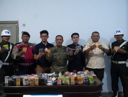 Operasi Gempur Rokok Ilegal : Satpol PP Jombang dan Tim Gabungan Amankan 377 Pak Rokok Ilegal