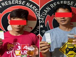 Polres Muara Enim Tangkap Mahasiswa dan Karyawan Swasta Bersama 8,99 Gram Ganja