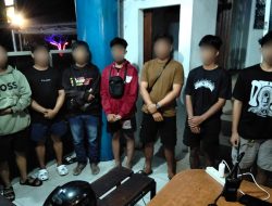 Polisi Tindak Tegas Balap Liar di Kota Palangka Raya, 9 Motor Dimankan