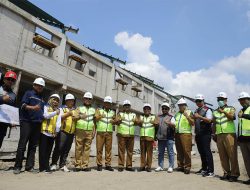 Bupati Jombang Tinjau Pembangunan Sekolah Rakyat di Tunggorono