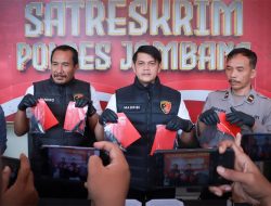 Beraksi di 14 TKP, Empat Komplotan Curanmor Ditangkap Polres Jombang