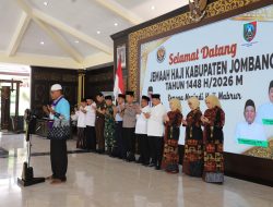 Bupati Warsubi Sambut Kepulangan Jemaah Haji Kloter 60 dan 61
