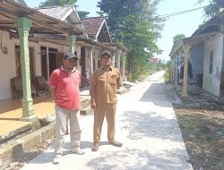 Pemdes Pojokkulon Jombang Bangun Jalan Dari Dana Desa dan Mantra