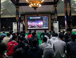 Keseruan Nobar Bola Gembira, Final Piala Dunia 2026 di Pendopo Kabupaten Jombang