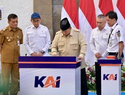 Prabowo Resmikan Revitalisasi Stasiun Tawang Semarang