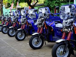 Perluas Layanan Angkut Sampah, Purbalingga Sediakan Motor Listrik