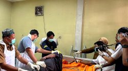 Pedagang Tekwan di Muara Enim Ditemukan Tewas Tergantung Dipohon Masih Pakai Helm