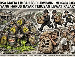 Dosa Mafia Limbah di Jombang: Mengapa Rakyat Yang Harus Bayar Tebusan Lewat Pajak?
