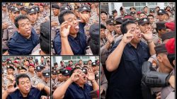 VIRAL : Aksi Provokatif Pria Berbaju Hitam Ejek Demo Hari Tani Bengkulu Jadi Sorotan