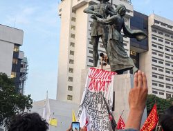 2 Tahun Prabowo-Gibran, Mahasiswa 9 Kampus Gelar Aksi di Jakarta dan Klaim 78,8 Persen Publik Nilai Gagal