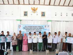 Antisipasi Paceklik, 6 Desa di Jombang Dapat Suntikan 42 Ton Gabah