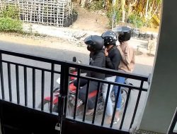 Aksi Komplotan Maling Motor di Plandi Jombang Terekam, Honda Beat Raib dalam Sekejap